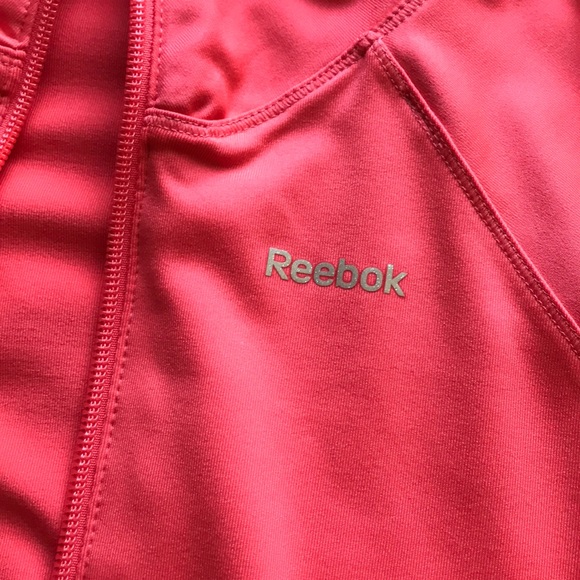 Coral Pink Reebok Running Jacket - Picture 2 of 3